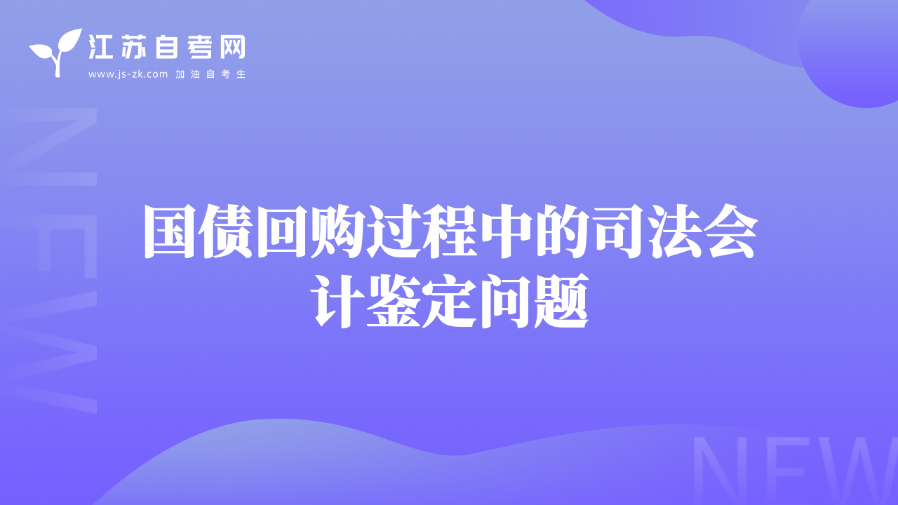 國債回購過程中的司法會計鑒定問題